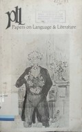 PLL: Papers on Language & Literature Vol 29 Number 3 , SUMMER 1993