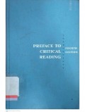 Prefeace to critical reading