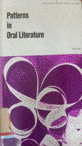 Patterns in oral literature