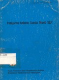 Pelajaran bahasa sunda murid slp