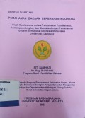 Pemahaman Bacaan Berbahasa Indonesia studi korelasional antara penguasaan tata bahasa kemampuan logika, dan skemata dengan pemahaman bacaan berbahasa indonesia mahasiswa universitas lampung