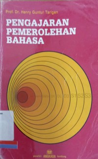 Pengajaran pemerolehan bahasa