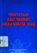 Pernyataan kala absolut dalam bahasa Jawa