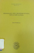 Phonology and grammar of yele, papua new guinea