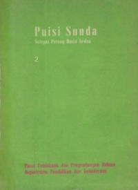 Puisi sunda selepas perang dunia kedua 2
