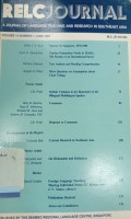 RELC Journal, Vol. 14, No. 1, June 1983