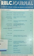 RELC Journal, Vol. 15, No. 1, June 1984