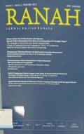 Ranah: Jurnal Kajian Bahasa, Volume 1, Nomor 2, Desember 2012