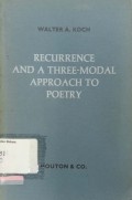 Recurrence and a three-modal approach to poetry