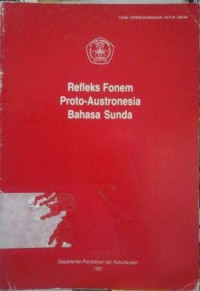 Refleks fonem proto - austronesia bahasa sunda