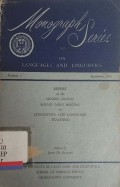 Report on the second annual round table meeting on linguistics and language teaching