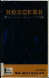 Roncean: kumpulan hasil penelitian bahasa dan sastra 2006
