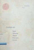 Ruul 26: Papers by Bjork, Wikholm, Ohman, Pettersson, Saxena