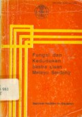 Fungsi dan kedudukan sastra lisan Melayu Serdang