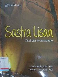 Sastra Lisan Teori dan penerapan