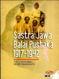 Sastra Jawa Balai Pustaka 1917-1942