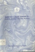 Sastra lisan Ternate: Analisis struktur dan nilai budaya