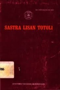 Sastra lisan Totoli