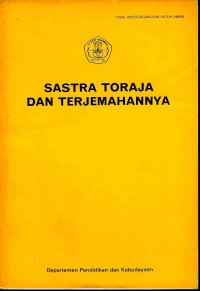 Sastra Toraja dan terjemahannya