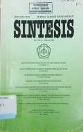 Sintesis: Jurnal Ilmiah Kebudayaan, Vol. 1, No. 1, Oktober 2003