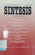 Sintesis: Jurnal Ilmiah Kebudayaan, Vol. 3, No. 2, Oktober 2005