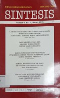 Sintesis: Jurnal Ilmiah Kebudayaan, Vol. 9, No. 1, Maret 2015