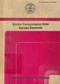 Sistem pemajemukan kata bahasa semende