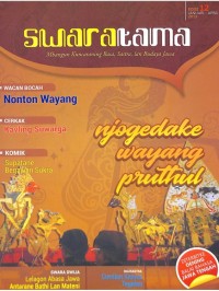 Swaratama: mbangun kuncaraning Basa, Sastra, lan budaya Jawa, edisi 12, Januari - April 2019