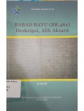 Babad Bayu (BR.461): deskripsi alih aksara