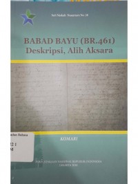 Babad Bayu (BR.461): deskripsi alih aksara