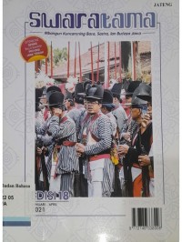 Swaratama: mbangun kuncaraning Basa, Sastra, lan budaya Jawa, edisi 18, Januari-April 2021