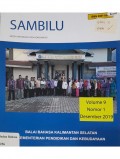 Majalah Sambilu Volume 9 Nomor 1, Desember 2019