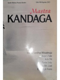 Kandaga: Majalah Sastra, edisi XXII-Agustus 2023