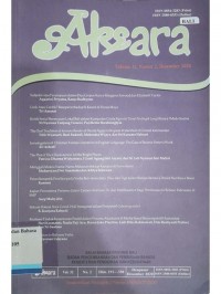 Aksara volume.32, no.2, Desember 2020