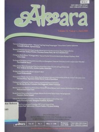 Aksara volume.32, no.1, Juni 2020