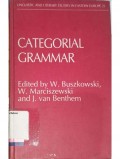 Catgorial Grammar