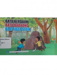 Batu berdaun=batu badaong=blattiger stein (Indonesia-Seram-Jerman)