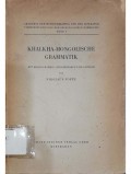 Khalkha - Mongolische Grammatik