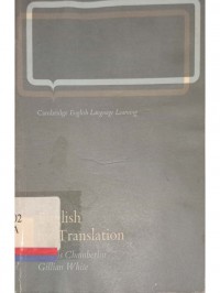 English for Translation: A Graded Course for Intermediate Students