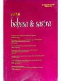 Jurnal Bahasa dan Sastra, Vol 5, No. 2, Oktober 2005