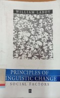 Principles of linguistic change: Social factors