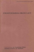 Struktur bahasa orang laut