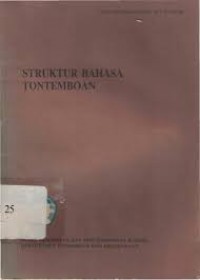 Struktur bahasa tontemboan