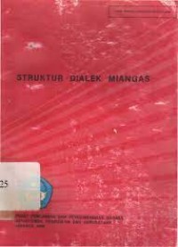 Struktur dialek miangas