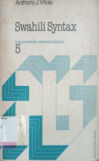 Swahili syntax