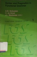 Syntax and Pragmatics in Functional Grammar