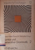 Syntax und Generative Grammatik 2