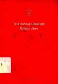 Tata bahasa deskriptif bahasa Jawa