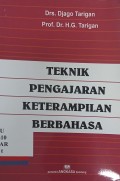 Teknik pengajaran keterampilan berbahasa