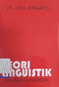 Teori linguistik dan bahasa indonesia